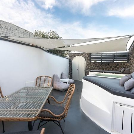 Sun Naam Home Santorini With Heated Jacuzzi Karterados  Exterior foto