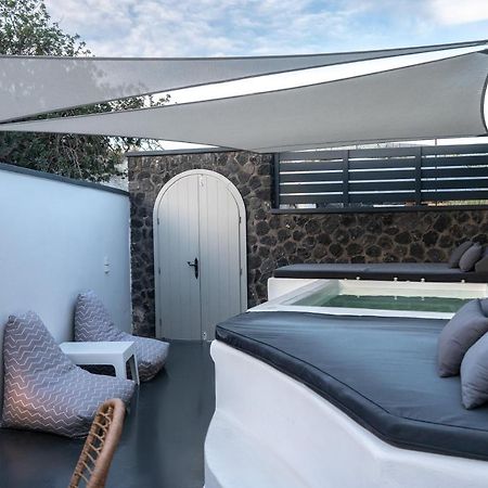 Sun Naam Home Santorini With Heated Jacuzzi Karterados  Exterior foto